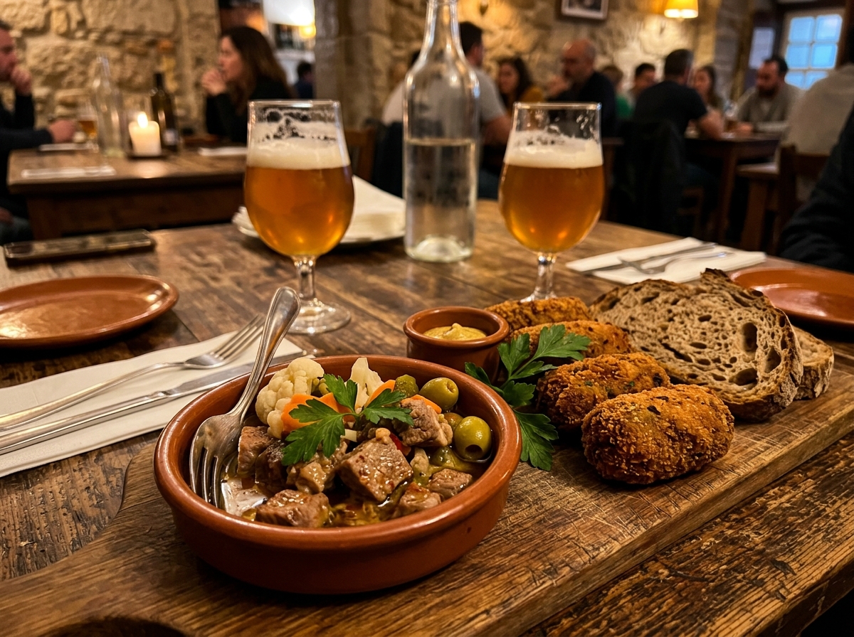 Petiscos e Pica-Pau com Cerveja Artesanal